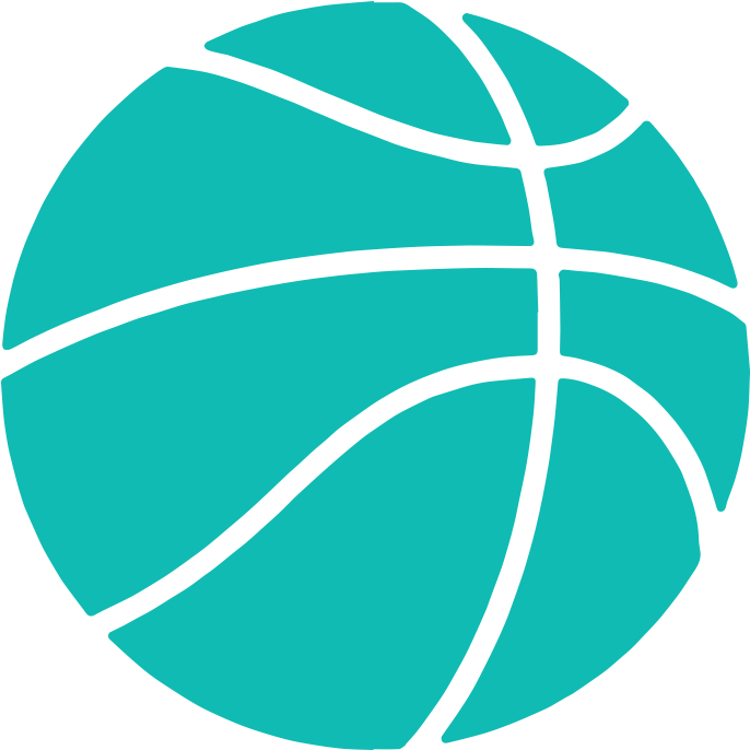 Basketball - Clip Art Black Basketball (1000x1000), Png Download