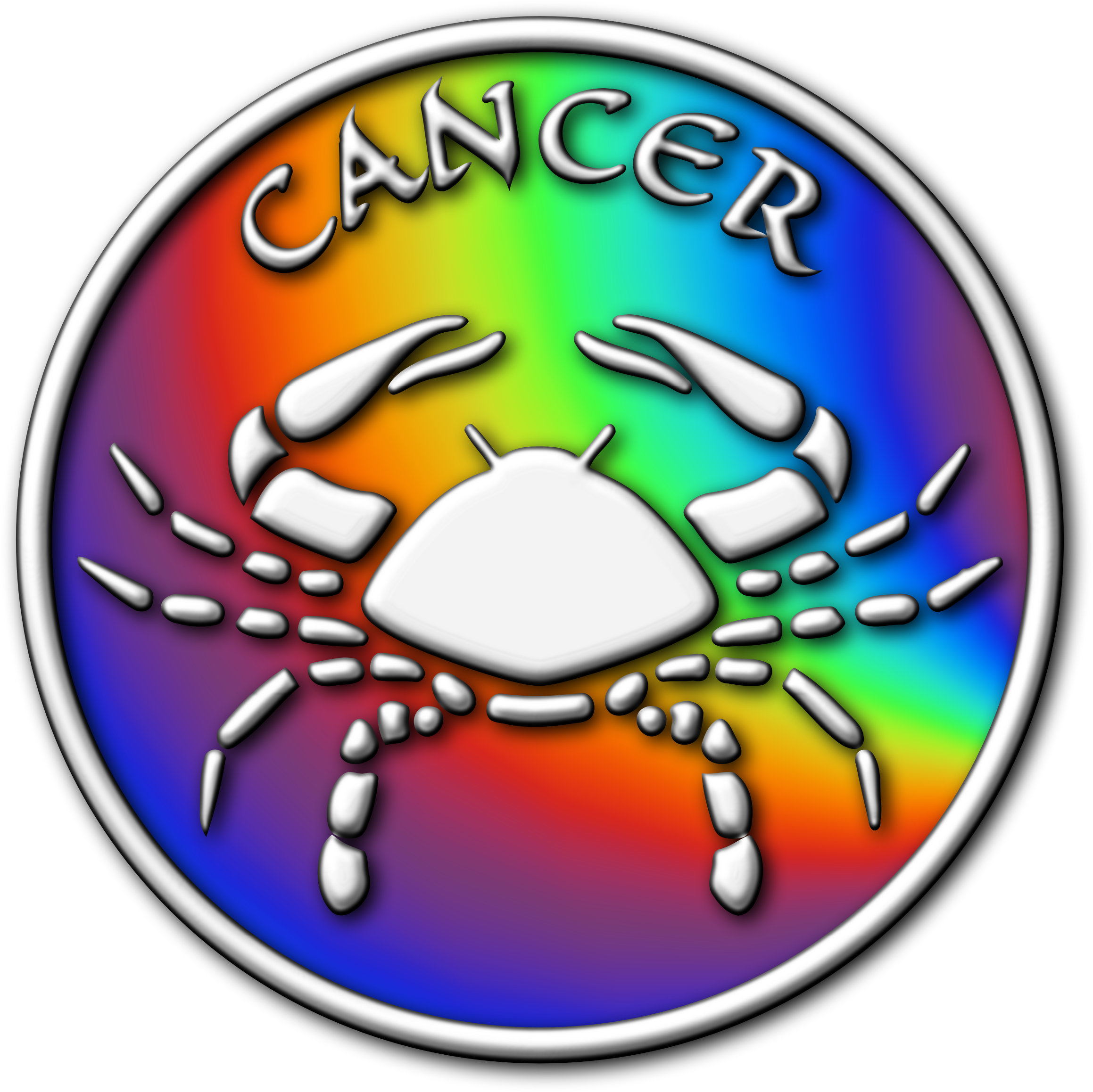 This Free Icons Png Design Of Cancer Drawing 6 (2318x2317), Png Download