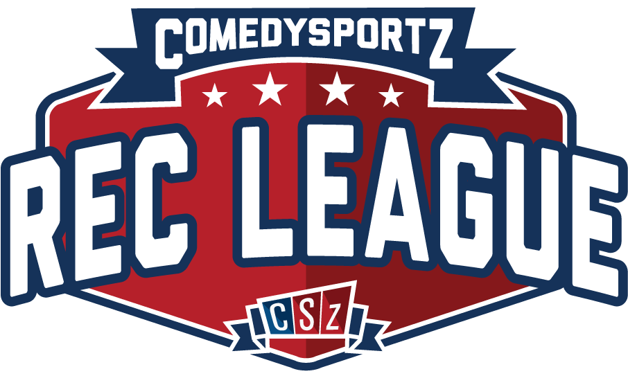 Rec League Emblem Color - Comedysportz (964x676), Png Download