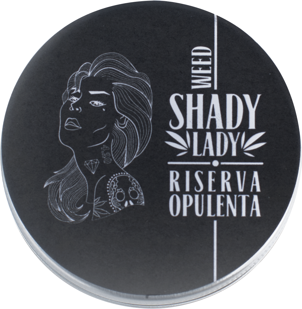 Shady Lady Weed Reserva Oumpolenta - Cd (2120x2120), Png Download