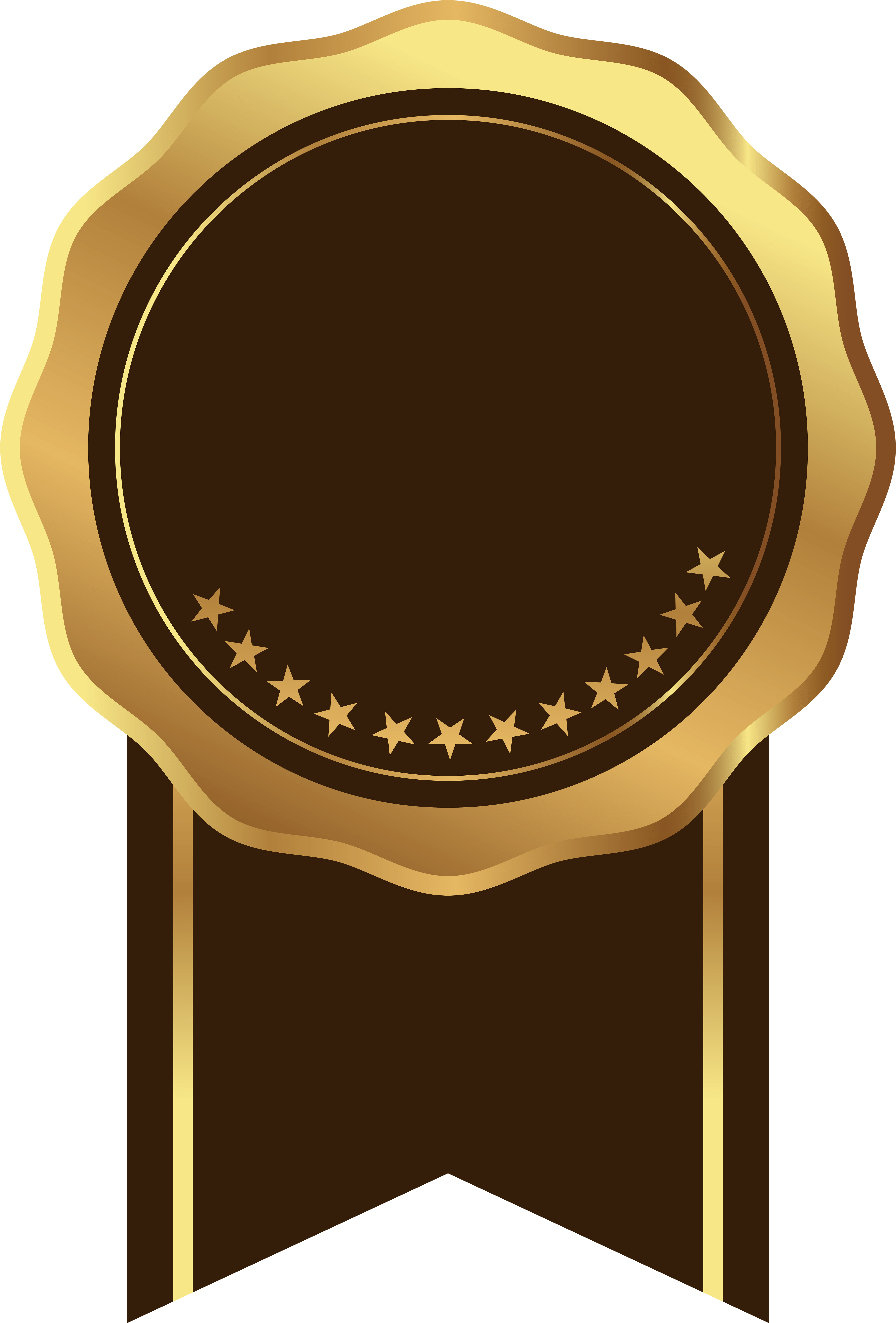 More Gold Seal Transparent Background (5416x8000), Png Download