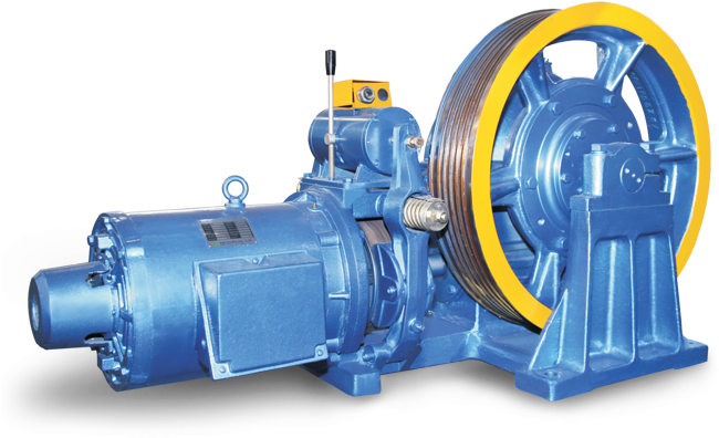 Elevator Traction Machine - Elevator Control Panel Ahmedabad (715x487), Png Download