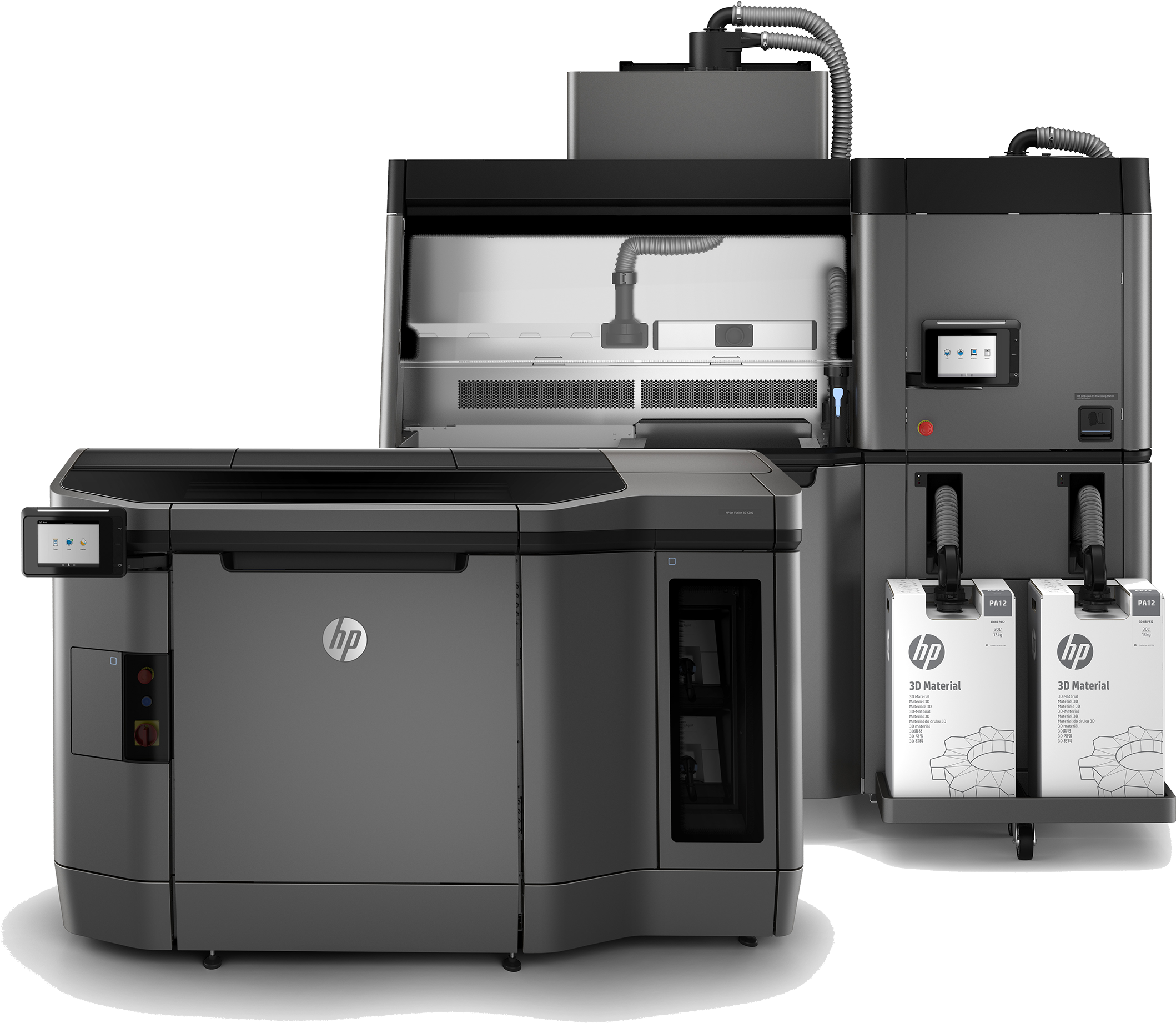 Hp 3d Printers (2255x1968), Png Download
