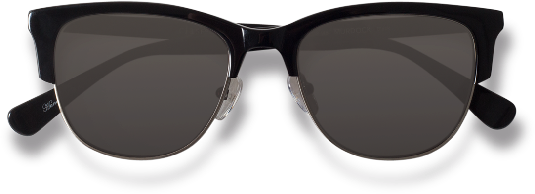 Classic Specs Murdock - Reflection (1360x550), Png Download