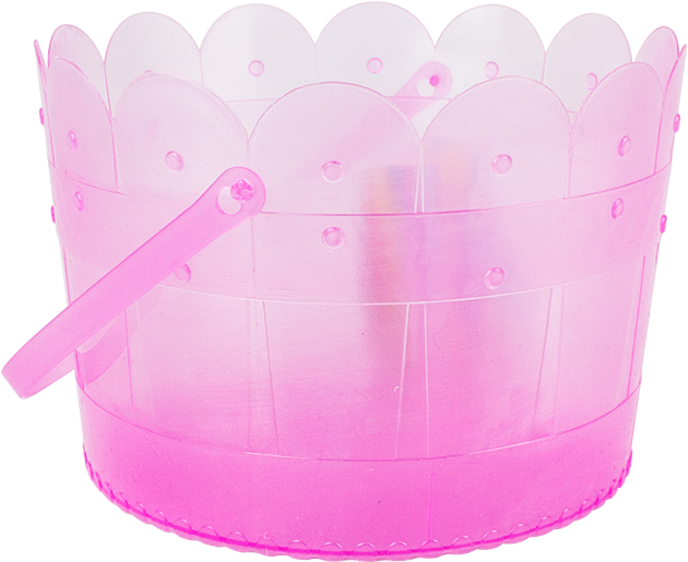 Plastic Easter Treat Bucket - Construction Paper (800x620), Png Download