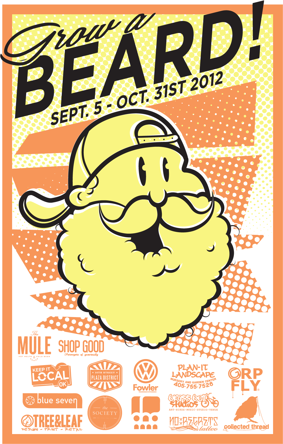 Tree And Leaf Clothing Beard Contest - Grpfly (1200x1850), Png Download