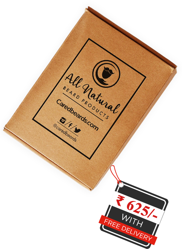 Best Natural Beard Products In India - Carton (608x872), Png Download