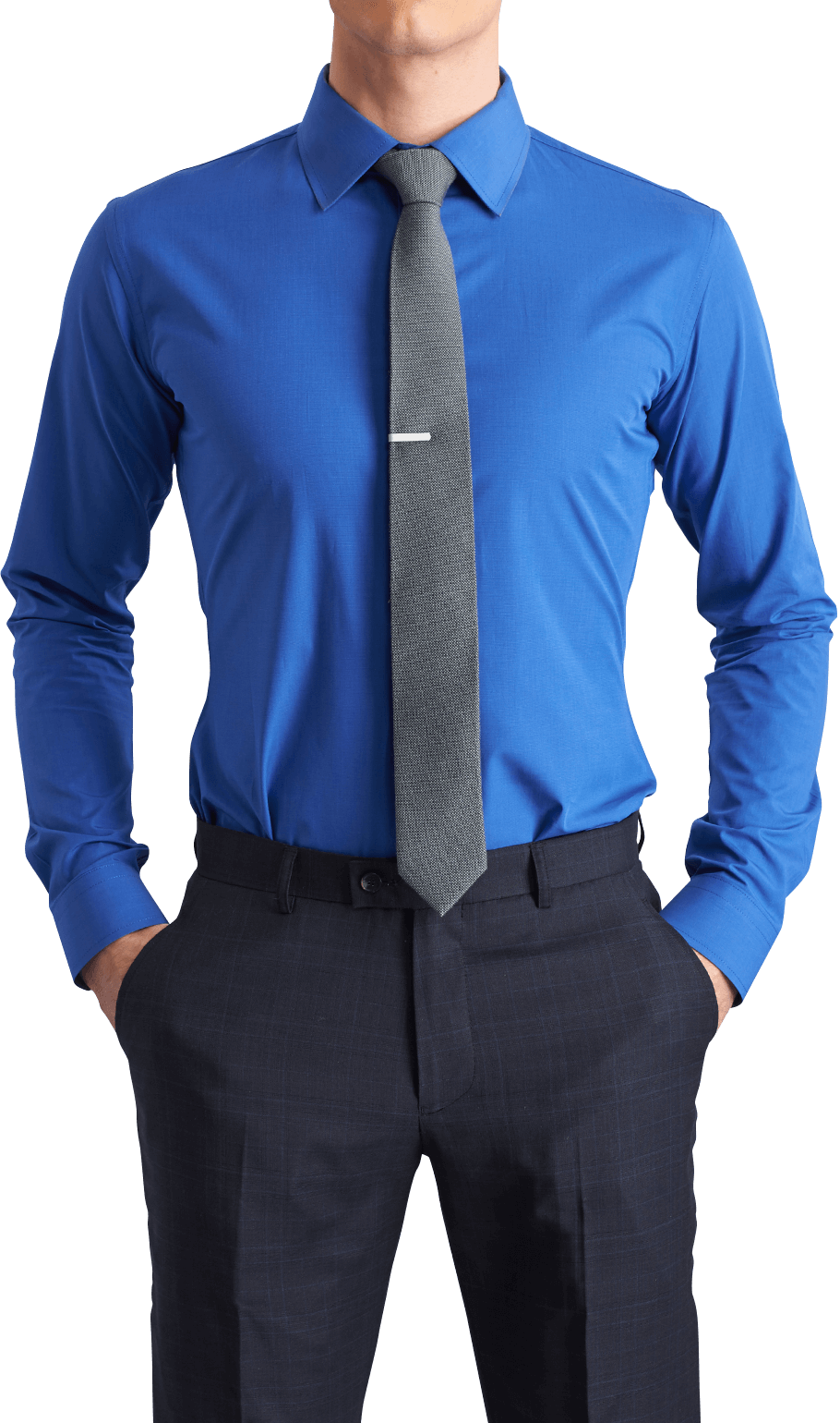 Crisp, Symmetrical, Cuffs And Collars With Clean Stitching - Formal Wear (910x1540), Png Download