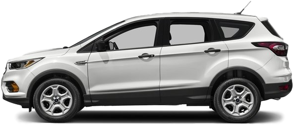 Extensive - 2018 Ford Escape White (640x480), Png Download