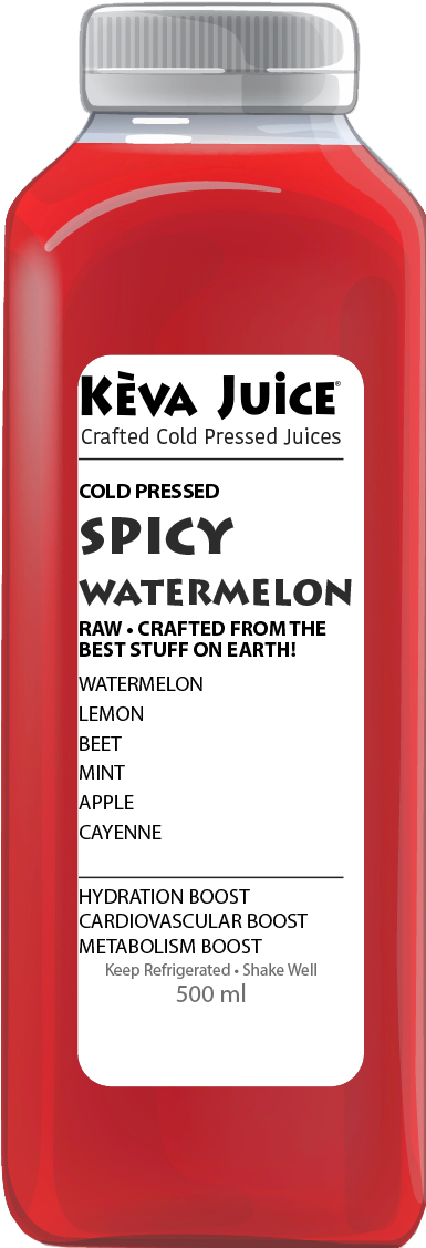 Jc-spiceywatermelon - Keva Juice (600x1200), Png Download