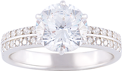 13723a - Pre-engagement Ring (800x800), Png Download