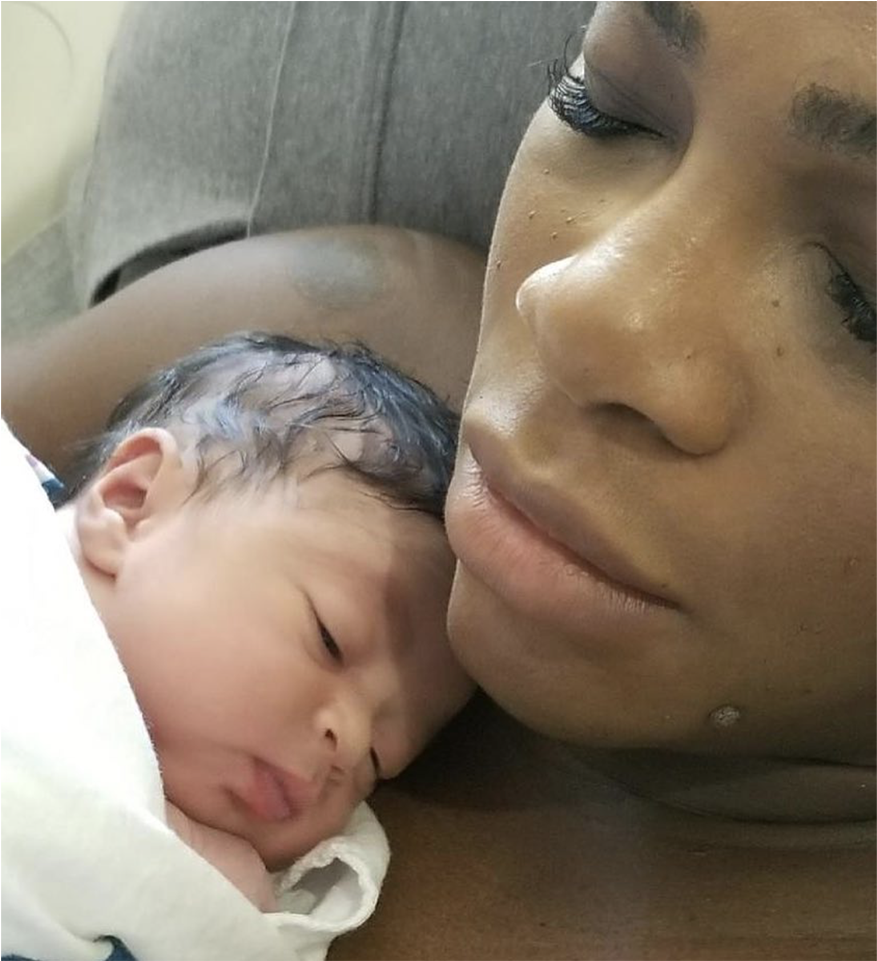 Serena Williams Baby Name (1280x960), Png Download