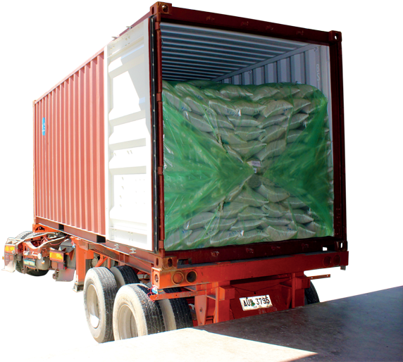 Grainpro Transafeliner - Transporte De Cafe Pergamino (800x533), Png Download