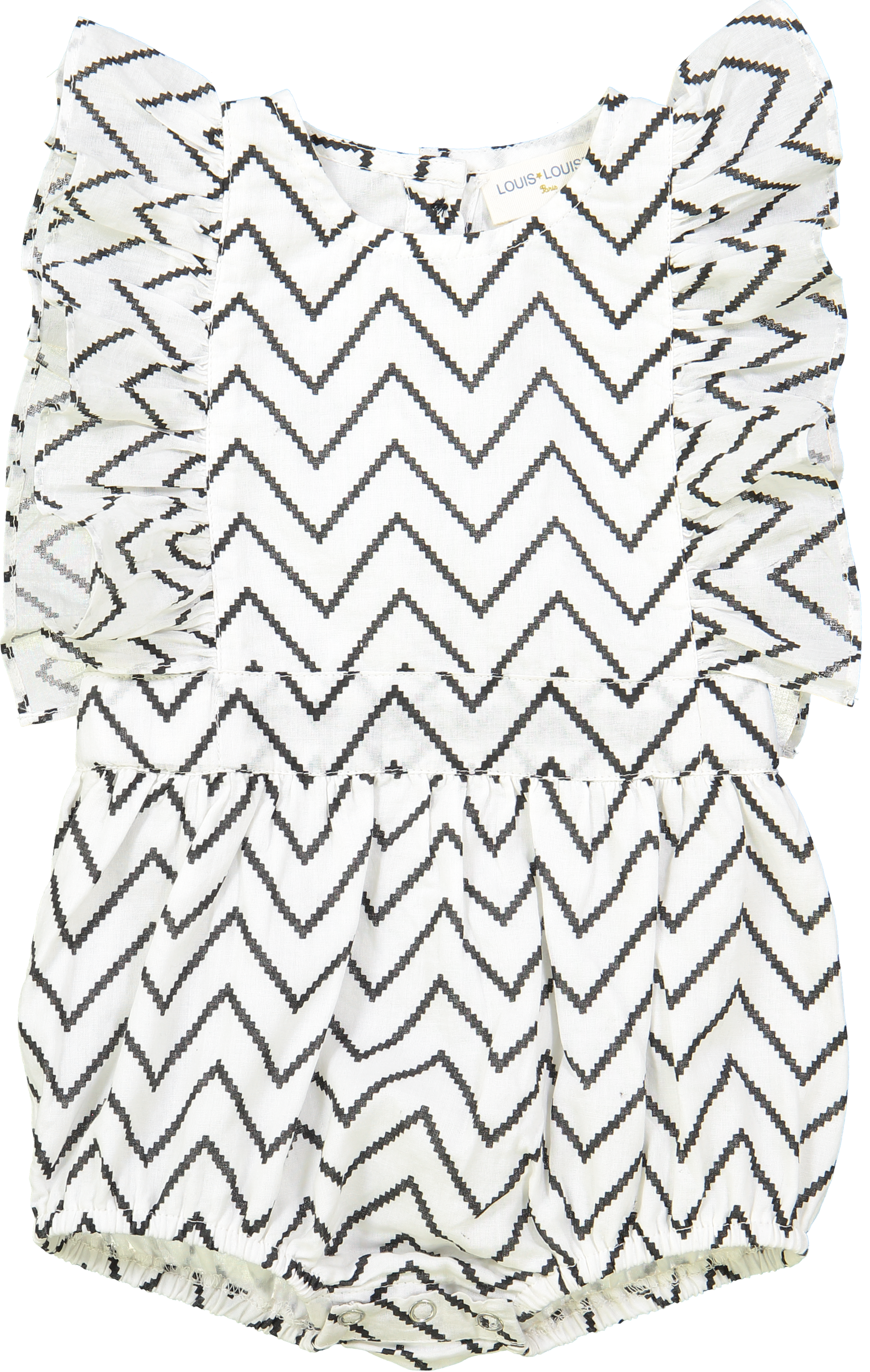 Overall Marie Bb Zig Zag Black White 2000x V=1544631446 (2000x3154), Png Download