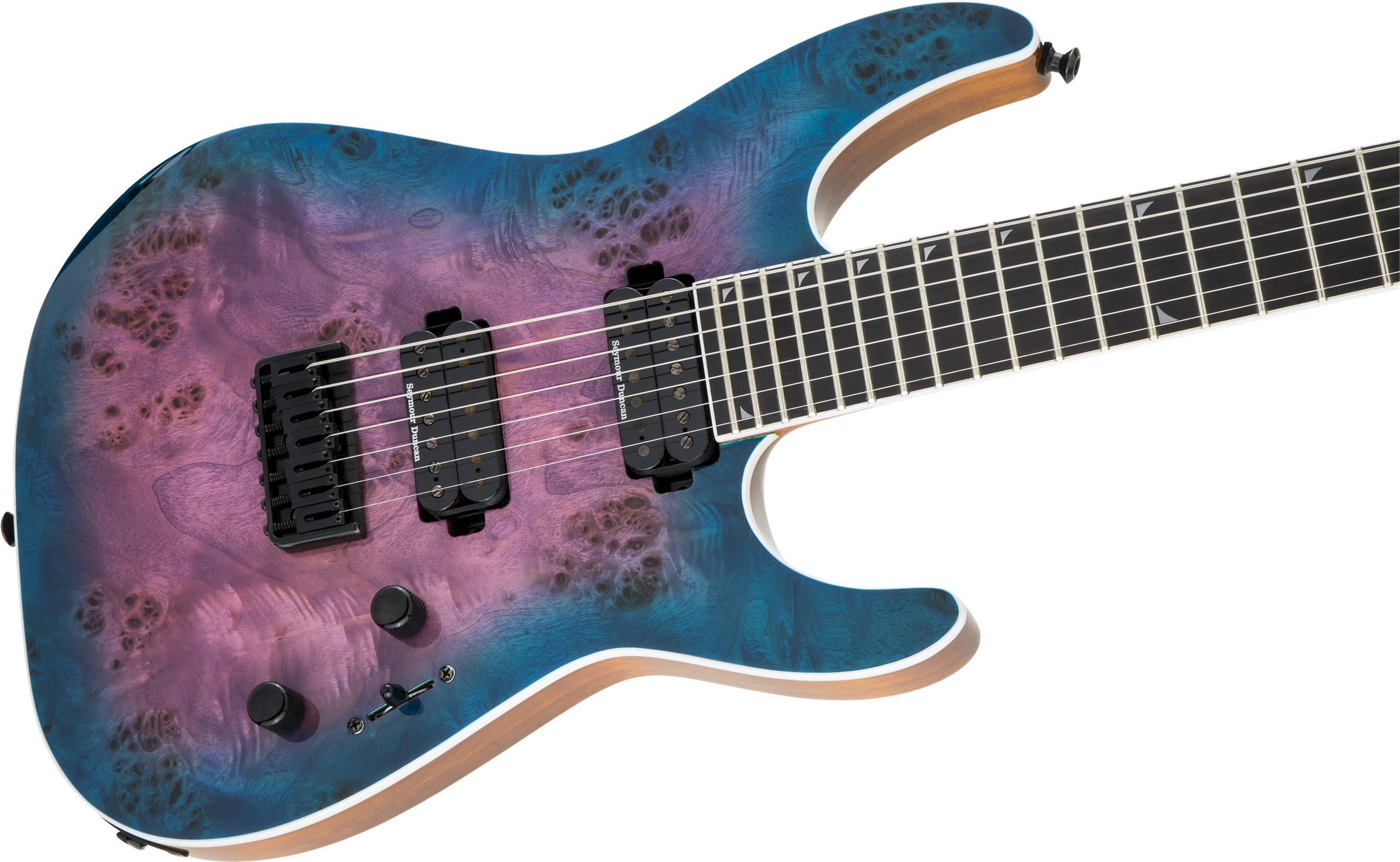 New - Jackson Soloist Sl2q Mah (2400x1481), Png Download