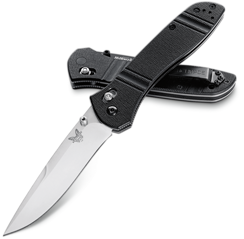 Bill Mchenry And Jason Williams - Benchmade 707 Gold Class (1000x1000), Png Download