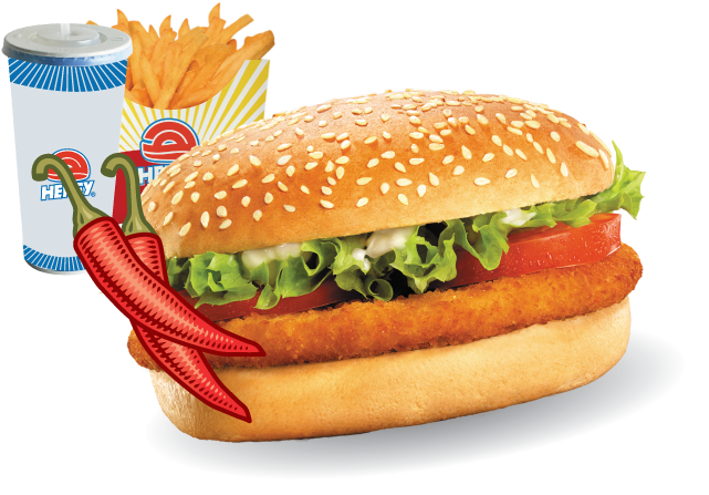 Super Chilli Chicken - سوبر تشيلي هرفي (640x640), Png Download