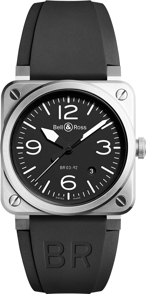 Bell And Ross Br03 92 (585x1050), Png Download