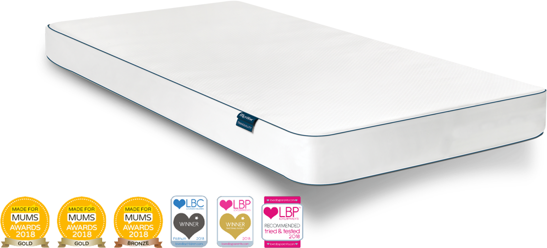 Tranquillity Cot Mattress - Mattress (1200x570), Png Download