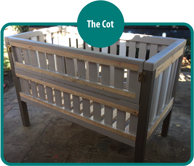 Cot - Outdoor Table (704x595), Png Download