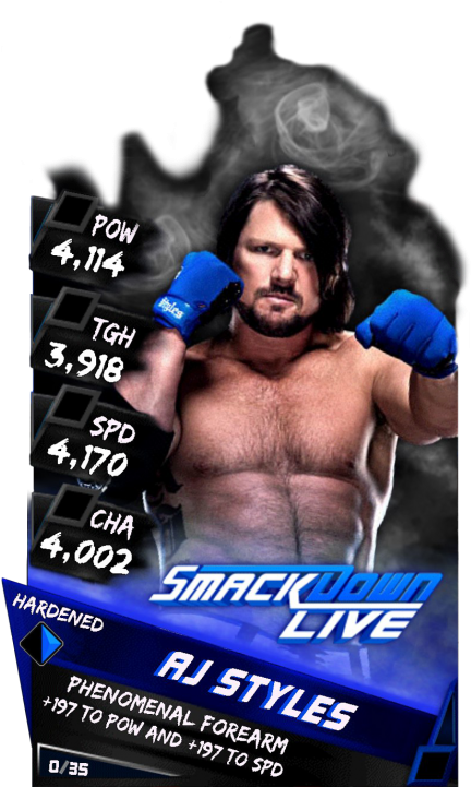 Supercard Ajstyles S3 Hardened Smackdown - Nia Jax Wwe 2k19 (456x720), Png Download