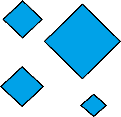 Blue Diamonds With Transparent Background - Ballyvaughan (600x600), Png Download