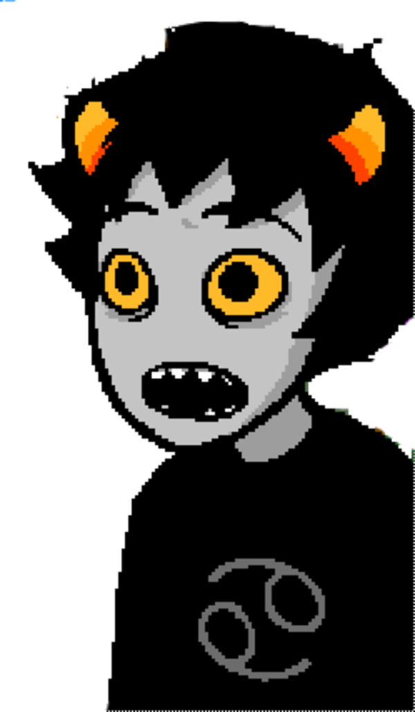 Homestuck - Karkat Shocked - Katnep Homestuck (600x1029), Png Download
