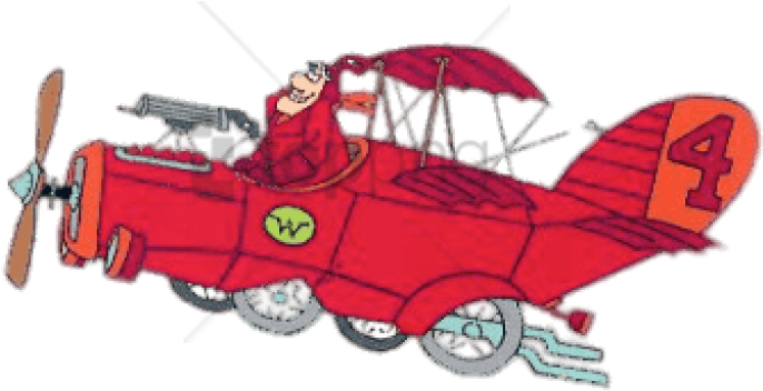 Free Png Download The Crimson Haybailer Clipart Png - Wacky Races (851x637), Png Download