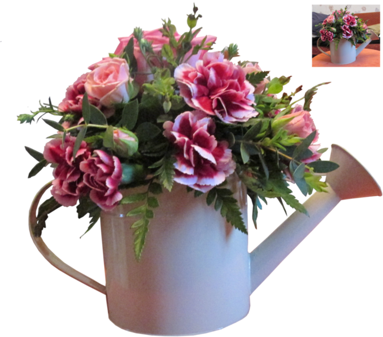 Flower Pot Png Pluspng - Flower In Pot Png (800x732), Png Download