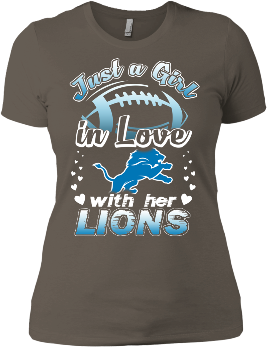 Detroit Lions T Shirt - Active Shirt (1155x1155), Png Download