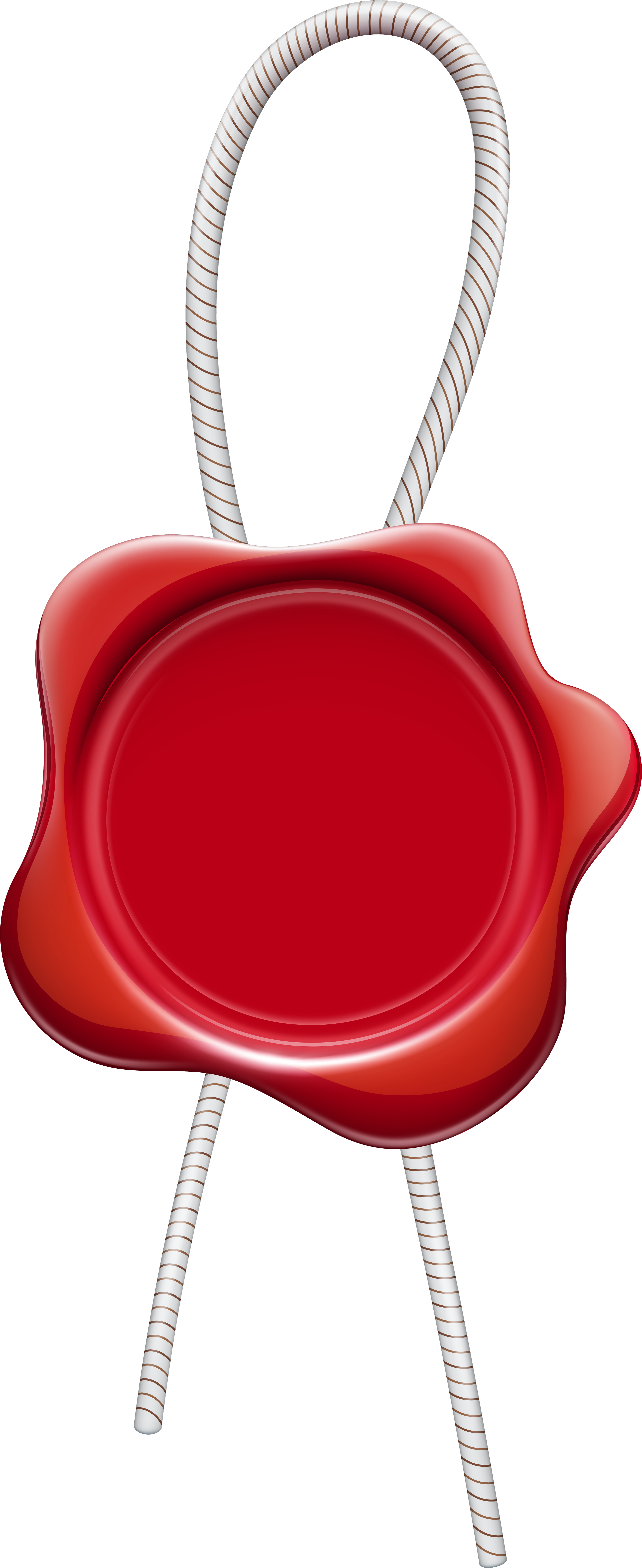 Red Wax Stamp Transparent Image (3348x8000), Png Download