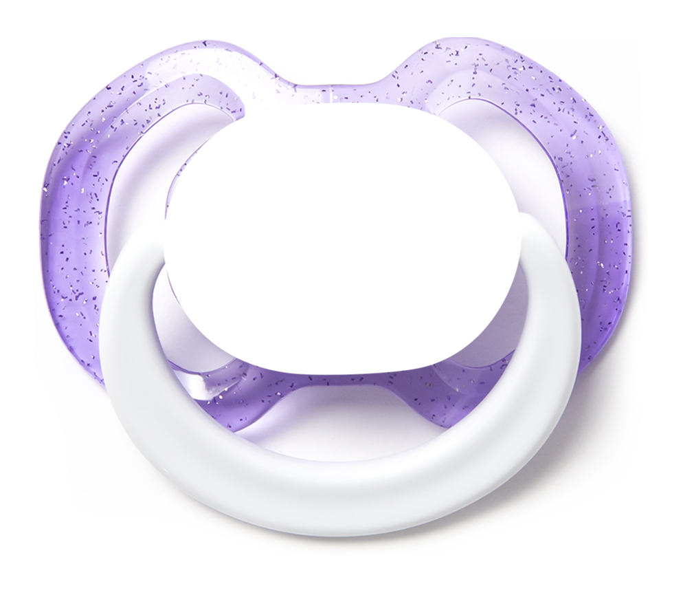 Glitter Purple - Circle (994x865), Png Download