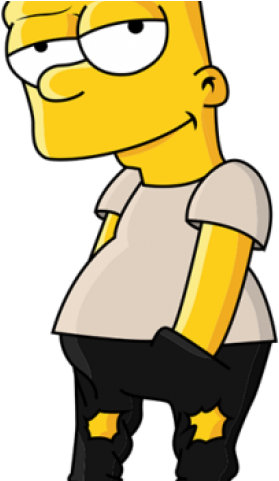 Bart Simpson Clipart Simpsons Character - Bart Simpson Hypebeast Png (640x480), Png Download