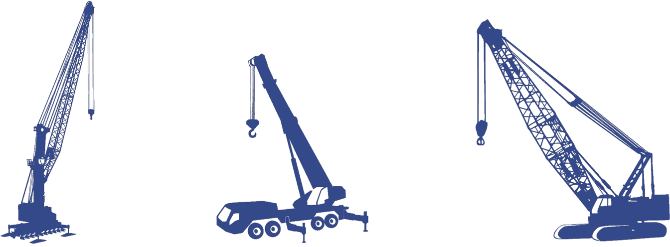 Crane Png Transparent Image - Crane Lifting Equipment (1363x515), Png Download