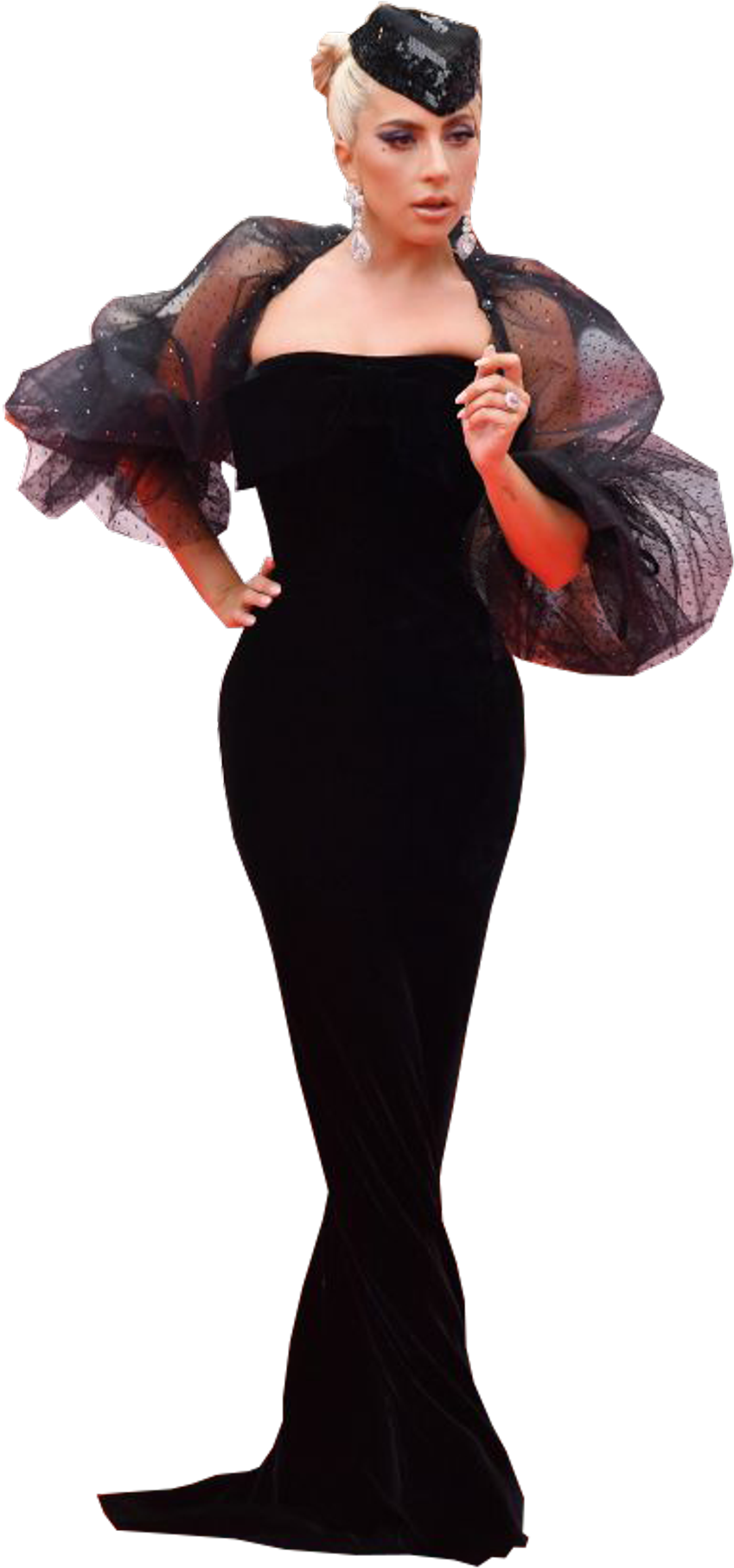 Ladygaga Sticker - Girl (1024x1997), Png Download