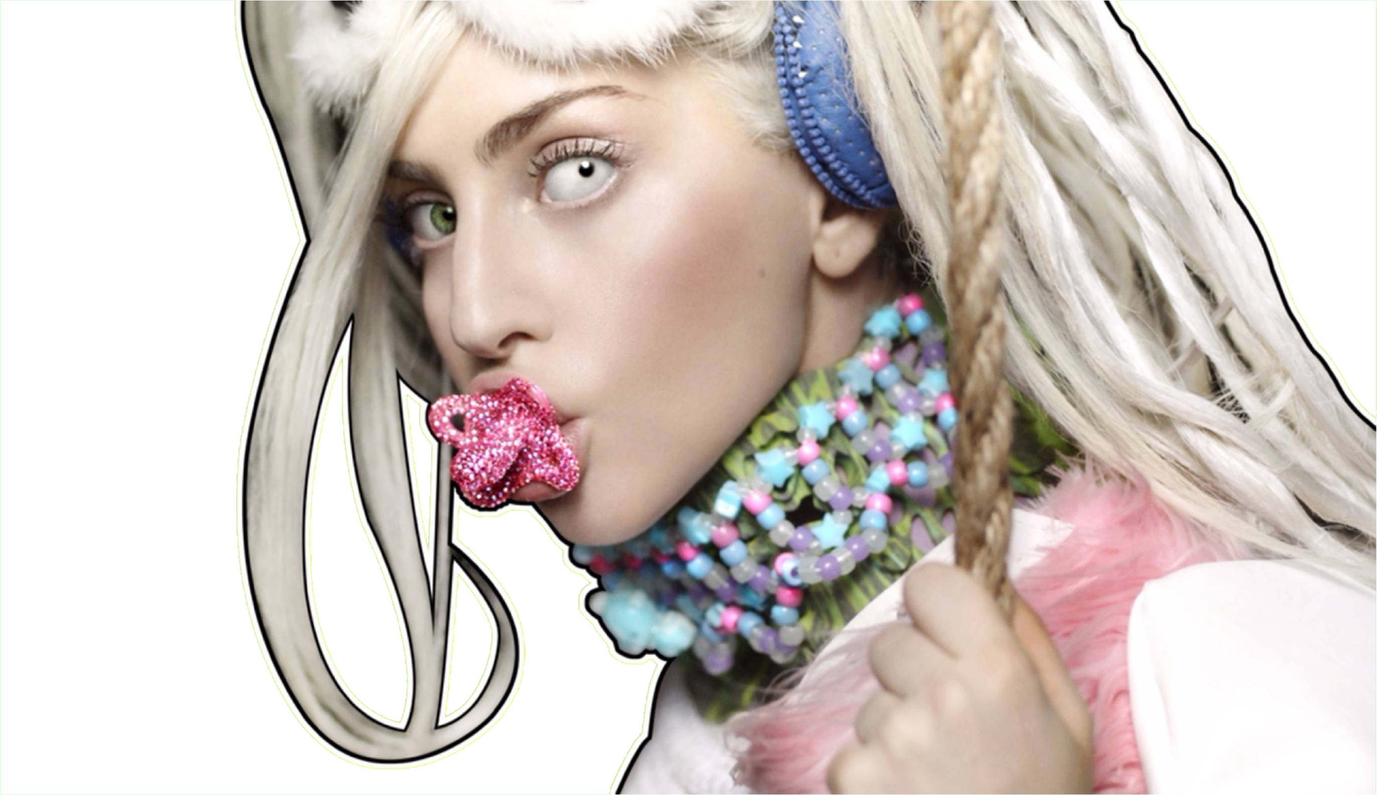Lady Gaga Artrave Render By Monstergaga1054-d7kw7xd - Lady Gaga Artrave Tour Book (2744x1584), Png Download