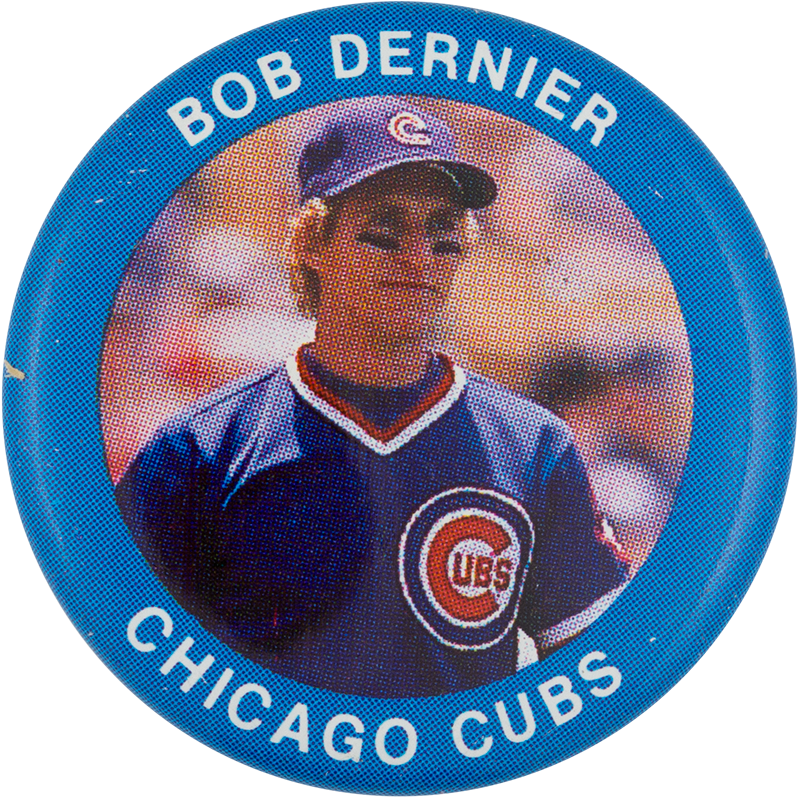 Bob Dernier Chicago Cubs - College Baseball (1000x908), Png Download