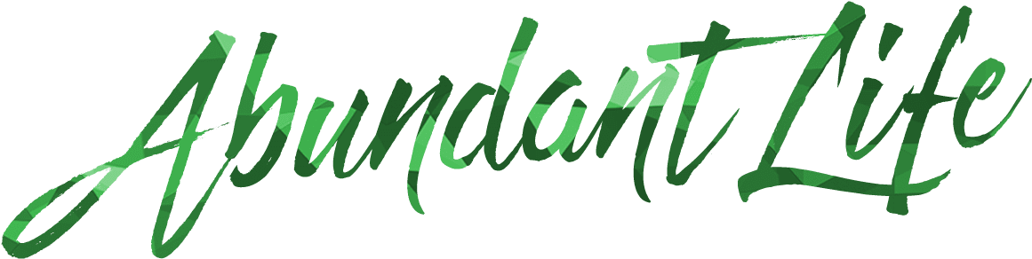 Abundant-life - Calligraphy (1920x459), Png Download