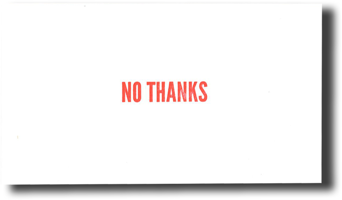 No Thanks-mini Cards - Piccolo (1140x675), Png Download