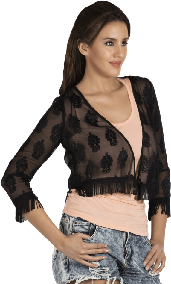 Women Brasso Shrug - Photo Shoot (640x960), Png Download