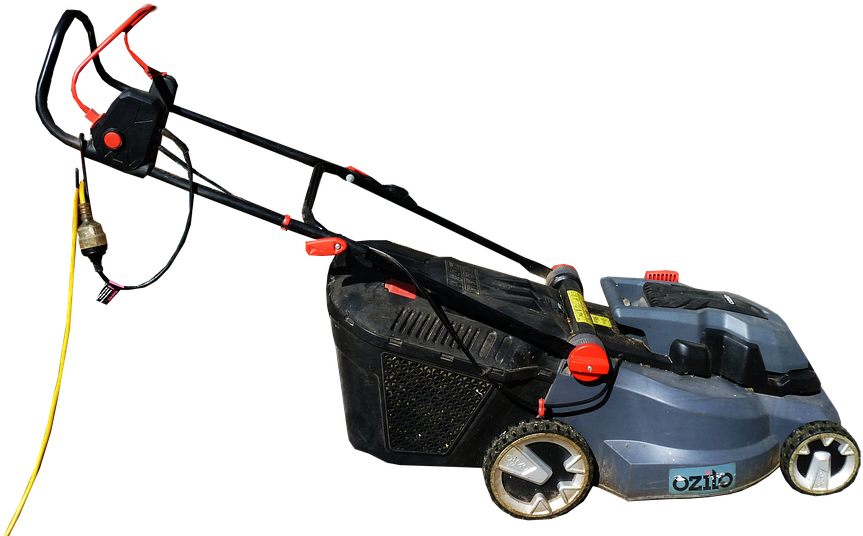 Lawnmower Png - Walk-behind Mower (960x541), Png Download