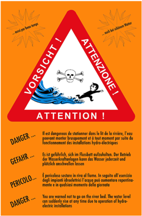 Warntafel Wasser - Triangle (720x480), Png Download