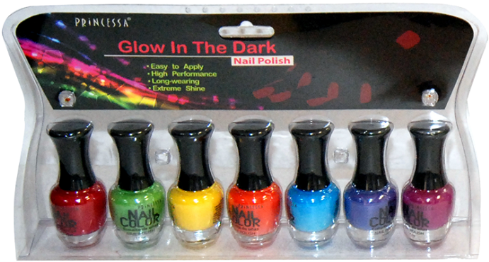 Glow In The Dark Nail Polish Transparent Background - Nail Polish (740x740), Png Download