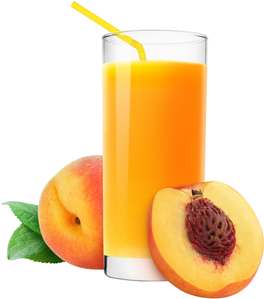Peach Juice - Jugo Natural De Durazno (866x650), Png Download