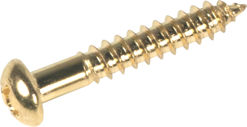 Bigsby, Regular - Gold Screw Png (800x412), Png Download
