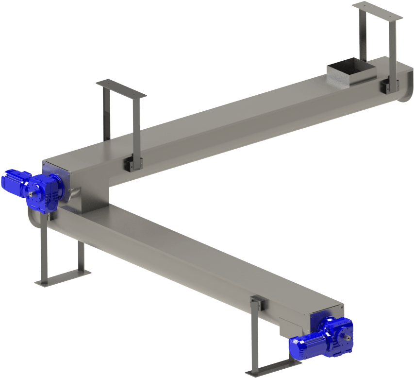 Screw Conveyor Main Slamex Sc - Exercise Equipment (2048x1024), Png Download