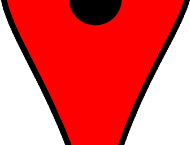 Red Push Pin (640x480), Png Download