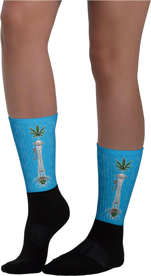 Seattle Space Needle - Lion King Socks (1000x1000), Png Download