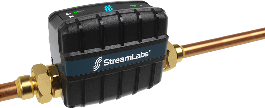 Streamlabs Control Smart Home Water Monitor - Machine (849x362), Png Download