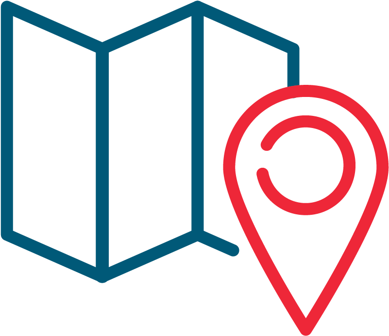 Location Icon - Drone Flight Plan Icon (1000x1000), Png Download